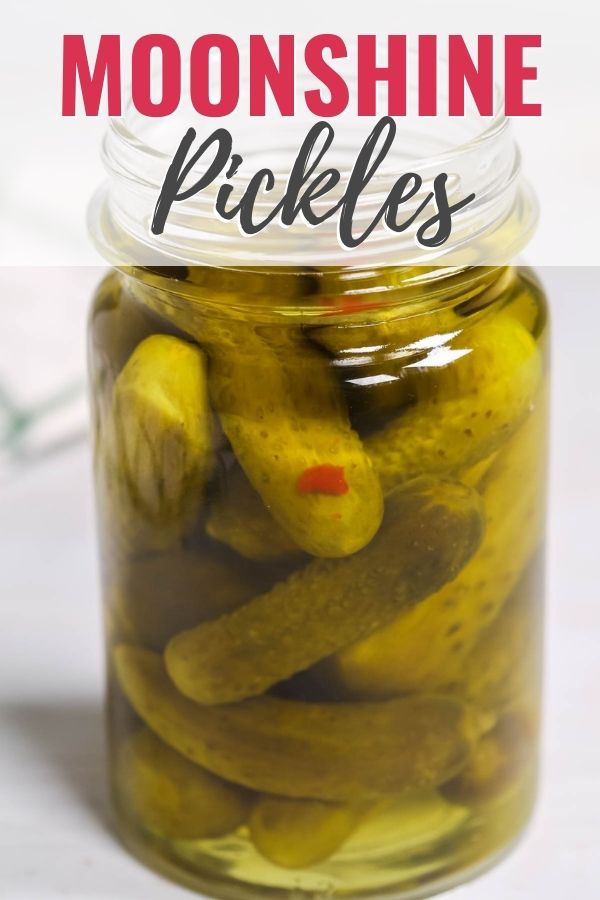 Boozy Moonshine Pickles It is a Keeper