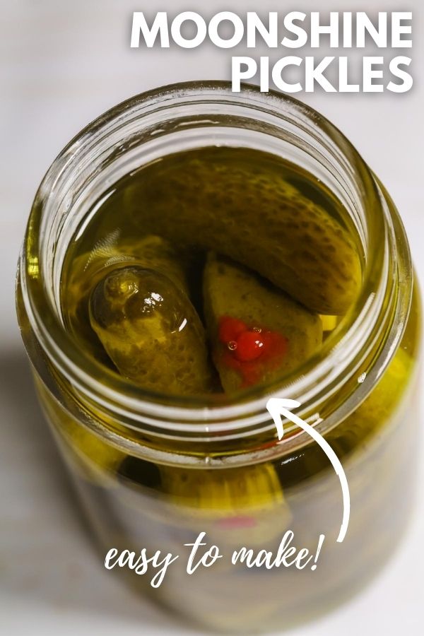 Boozy Moonshine Pickles It is a Keeper