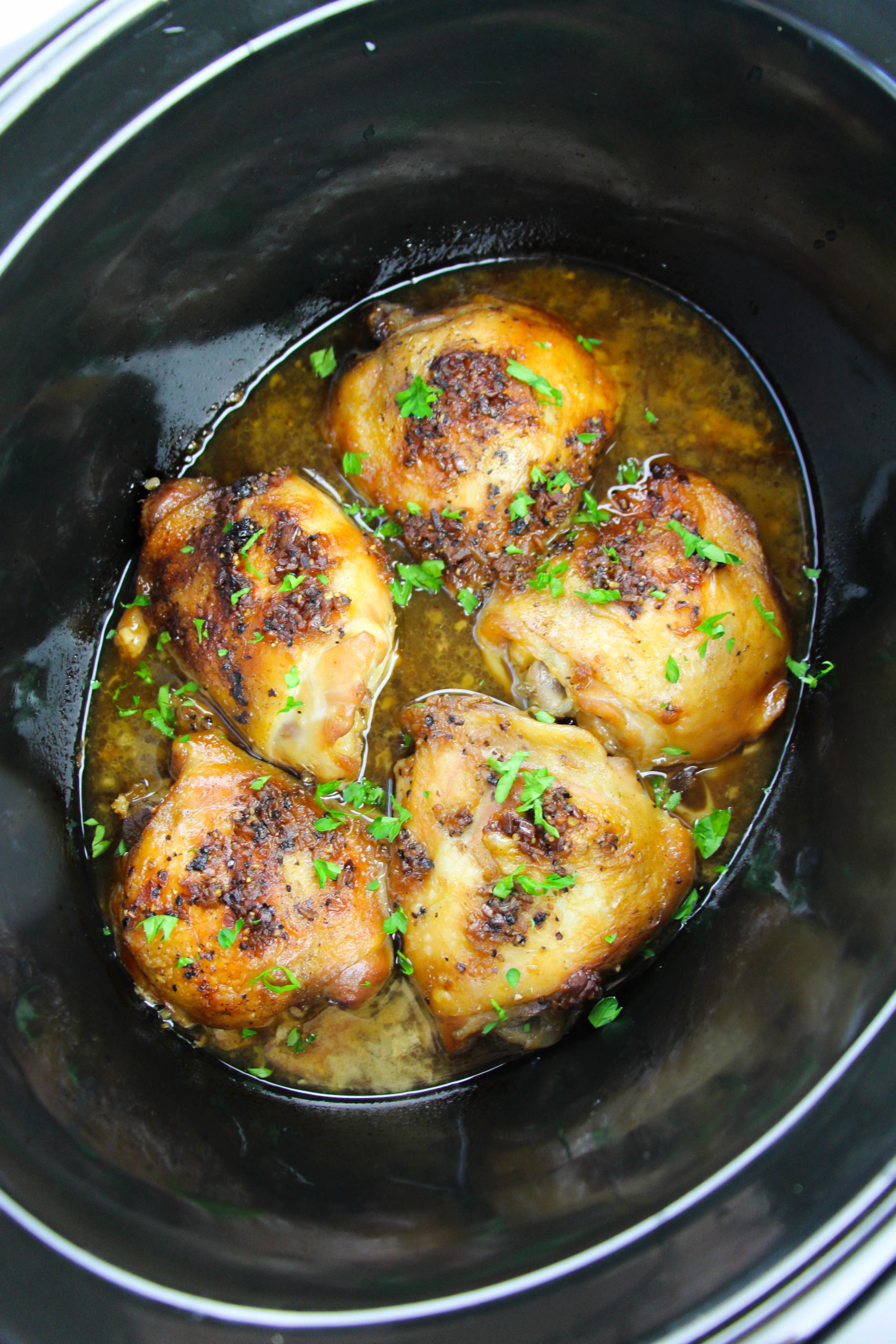 Garlic Brown Sugar Chicken {Crock Pot} It Is a Keeper