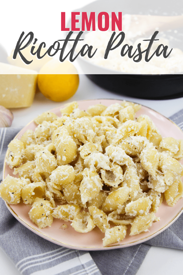 Lemony Ricotta Pasta It Is a Keeper