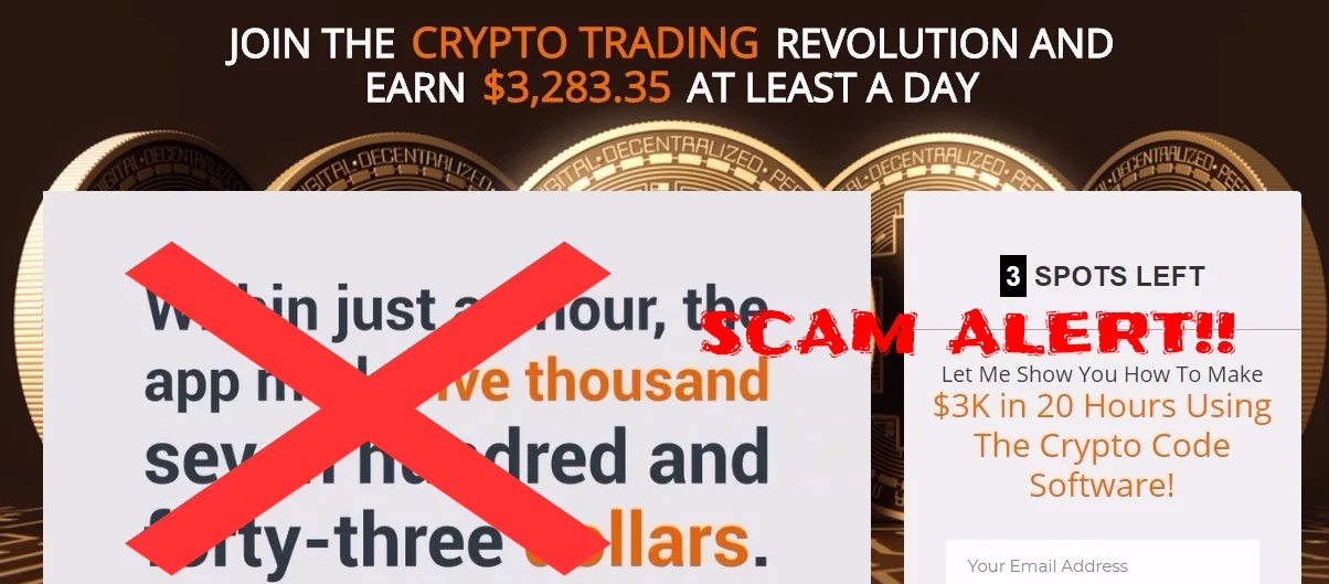 CryptoCode Review Earn 3,285.35 per day? is The Crypto Code Software