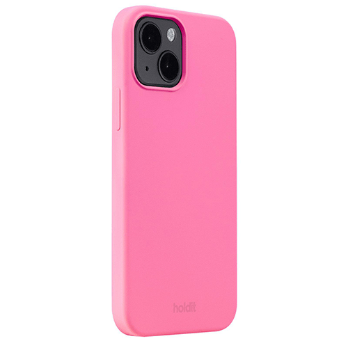 HOLDIT Silicone Cover Bright Pink iPhone 14
