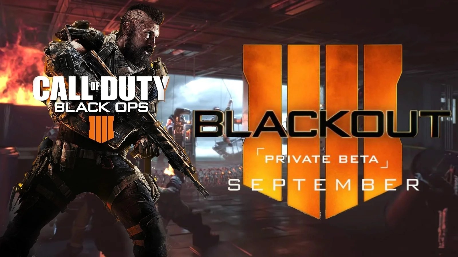 COD BO4 BETA Blackout vikend