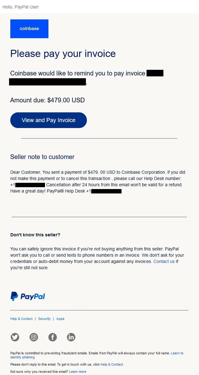 Don’t Fall for This PayPal Invoice Scam ITonDemand