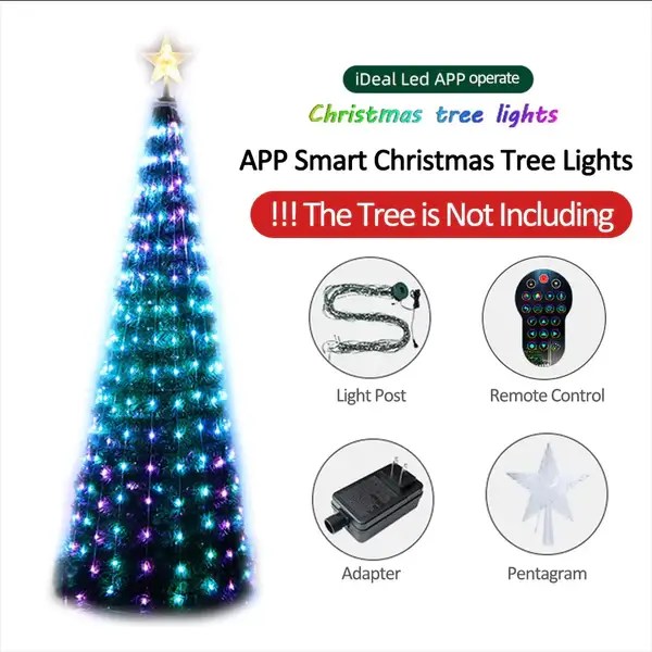iToolMax DIY Custom APP Control Christmas Tree Lights itoolmax