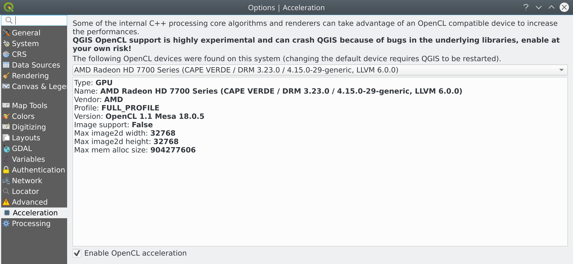 OpenCL acceleration now available in QGIS Open  Solutions, GIS