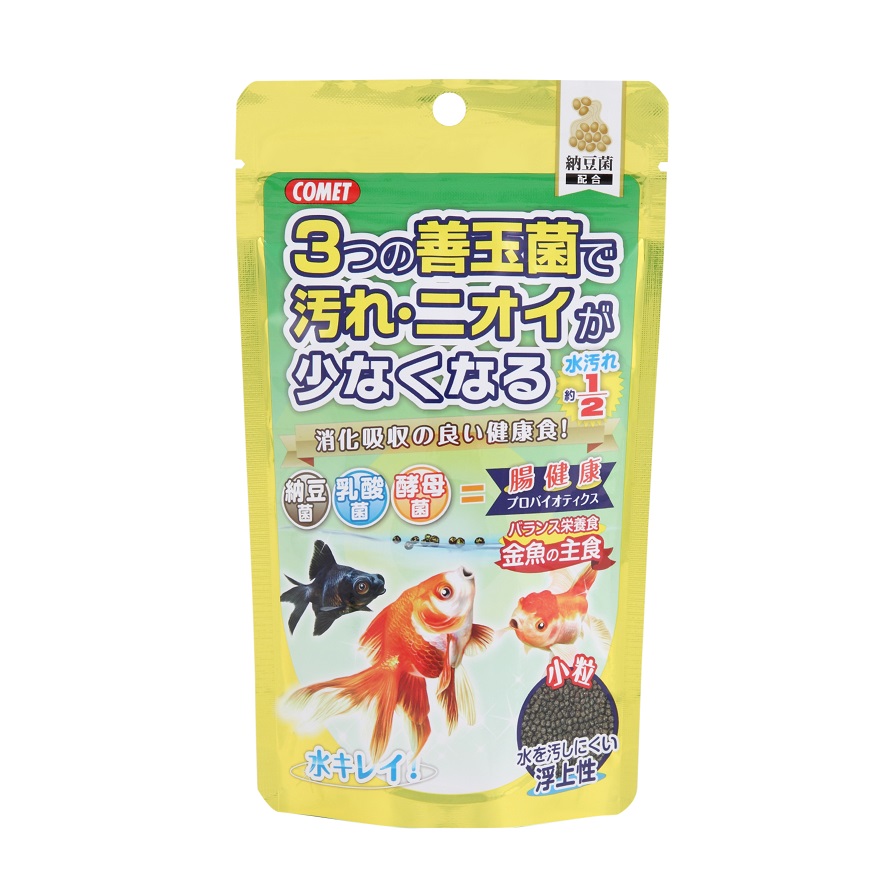 金魚の主食 納豆菌 小粒 観賞魚 フード 商品紹介 イトスイ