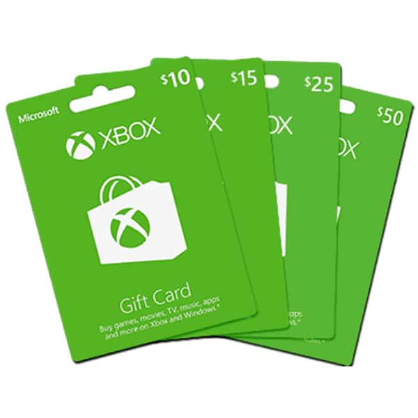 Xbox Gift Card iTouch Stores