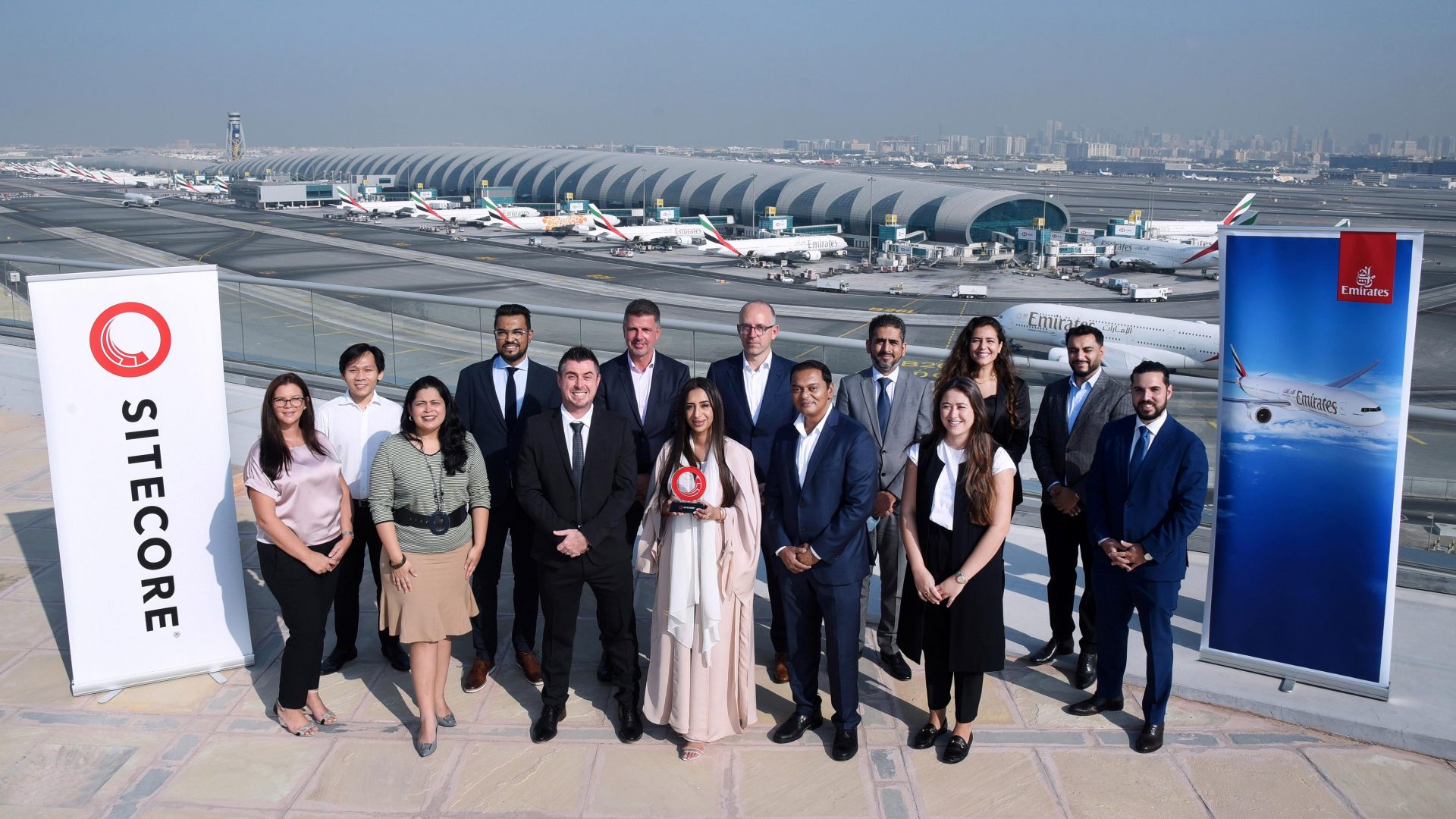 Emirates Airline adjudged by Sitecore as the best among 110 companies