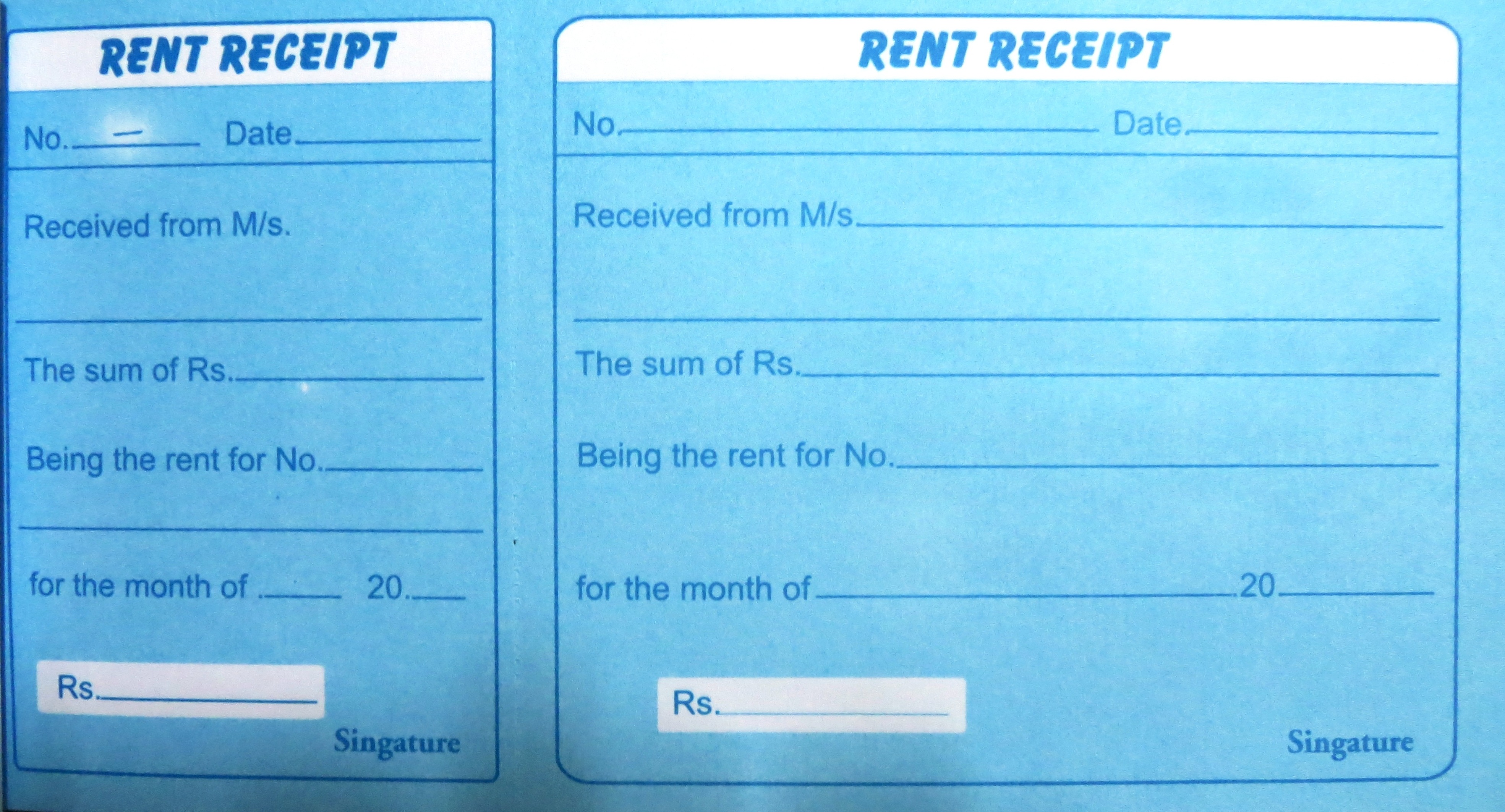 No more Fake Receipts for claiming deduction for House