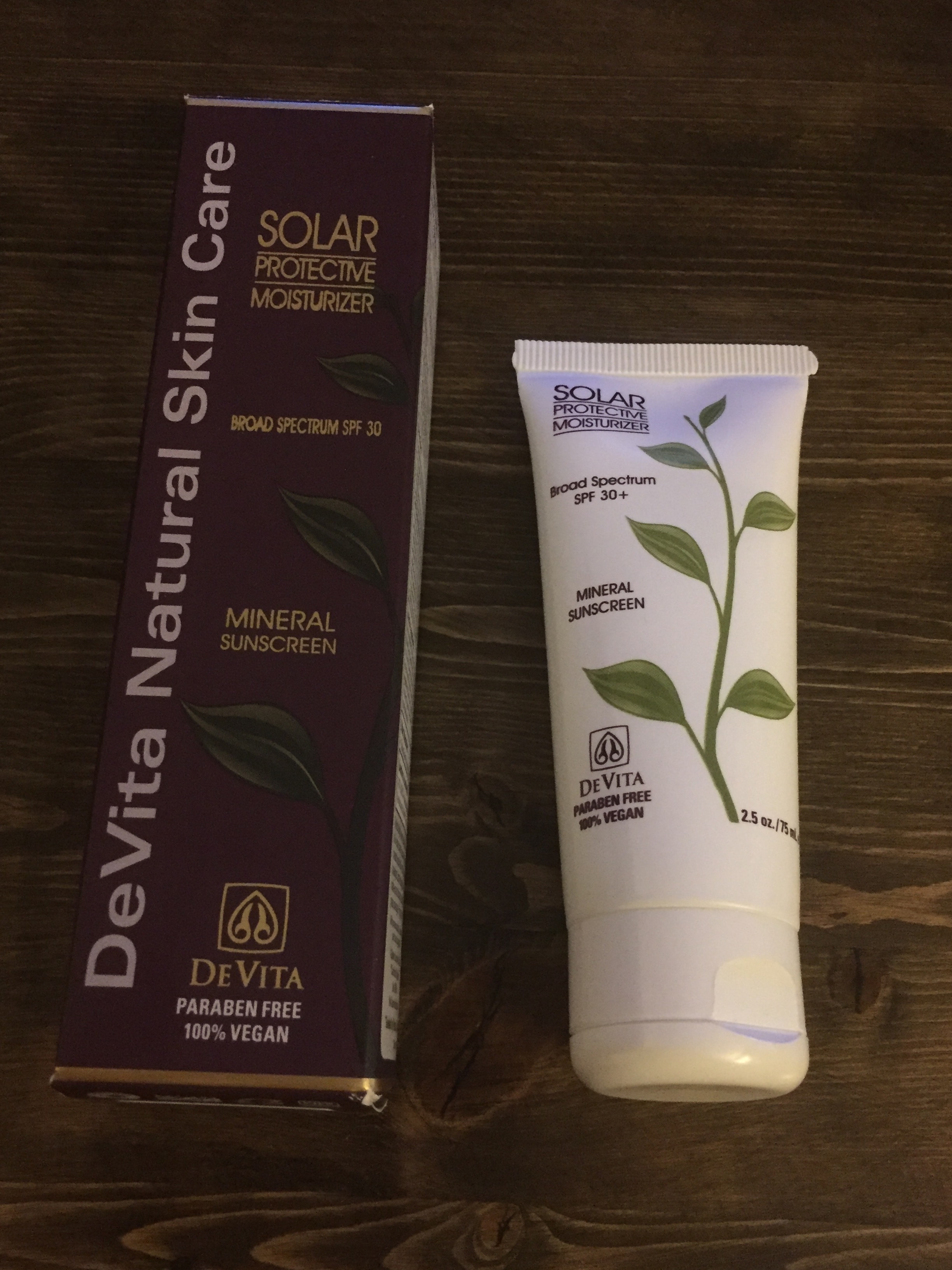 devita solar protective moisturizer spf 30 2.5 oz