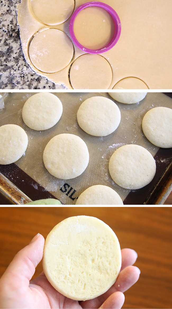 The very best soft sugar cookie + cream cheese frosting for sugar cookies
