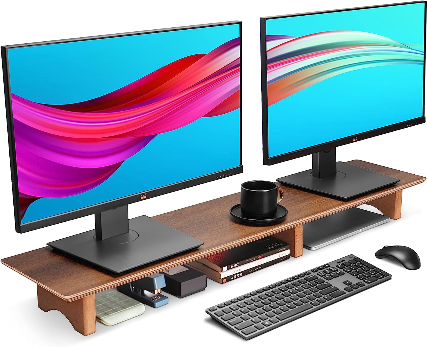 Desk setup on a budget Grovemade alternatives from DeltaHub and Amazon