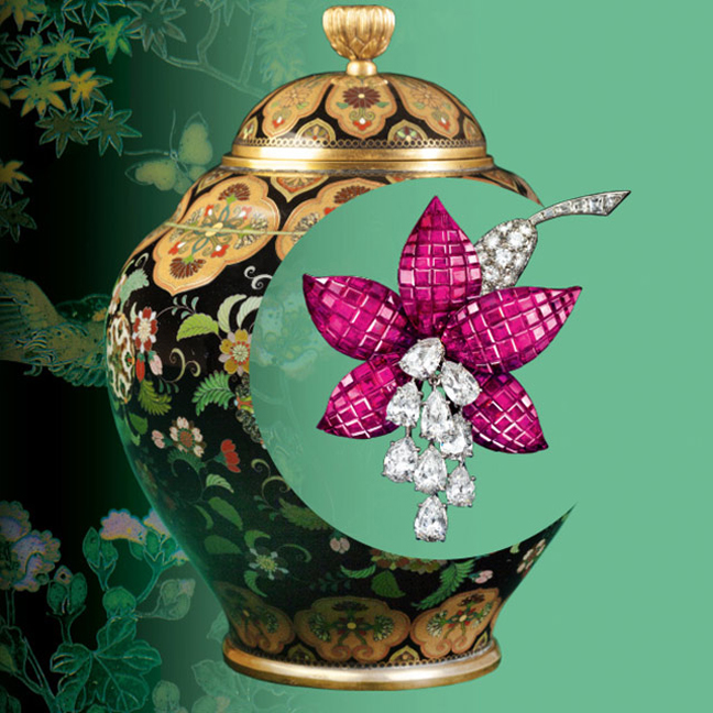 Mastery of an Art Van Cleef & Arpels High Jewelry and Japanese