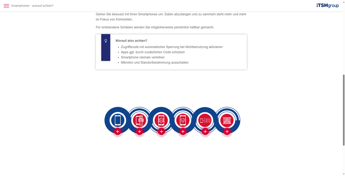 Security Awareness Schulung iTSM Group