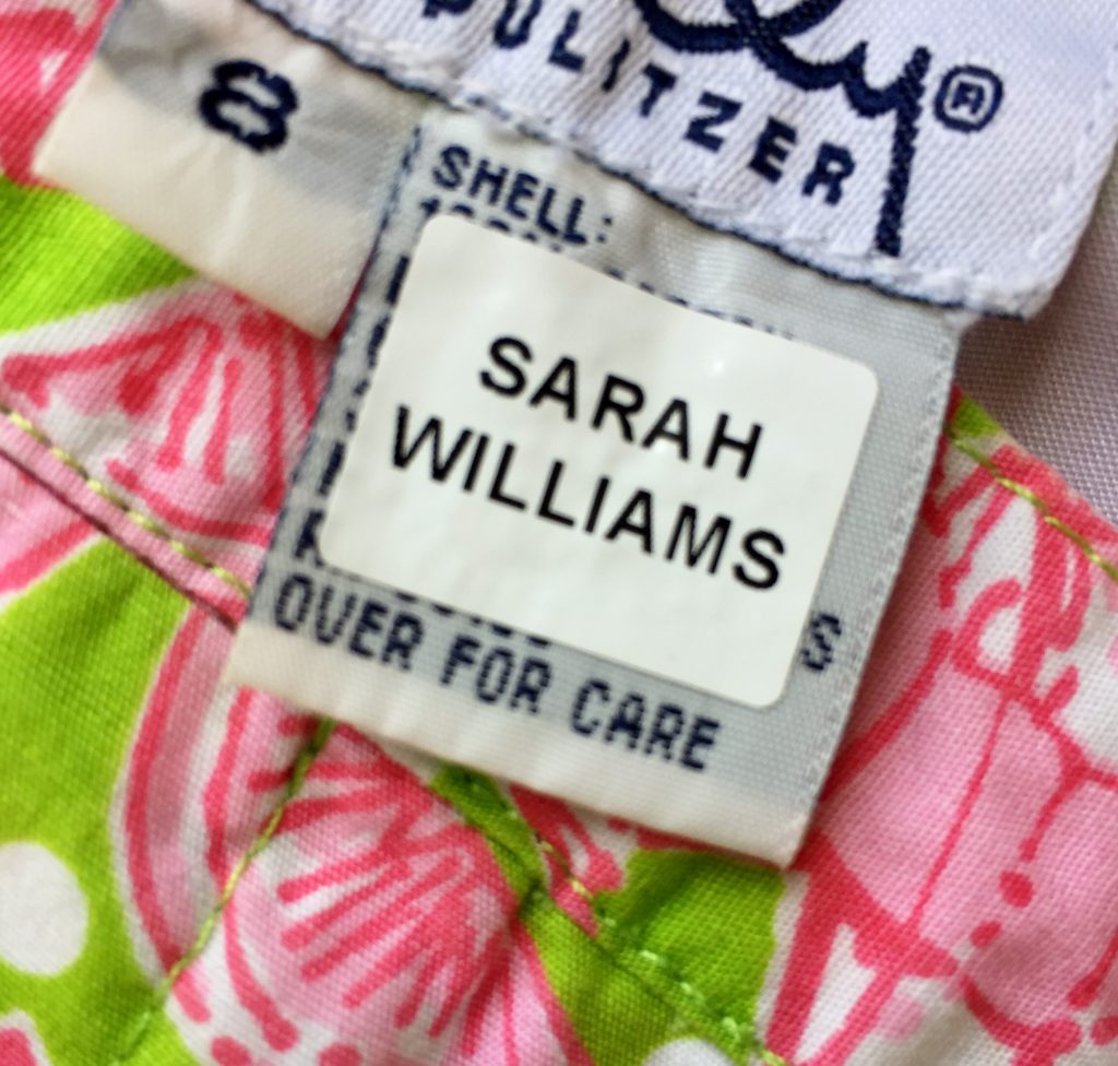 Standard StickOn Clothing Labels Personalized Name Labels www