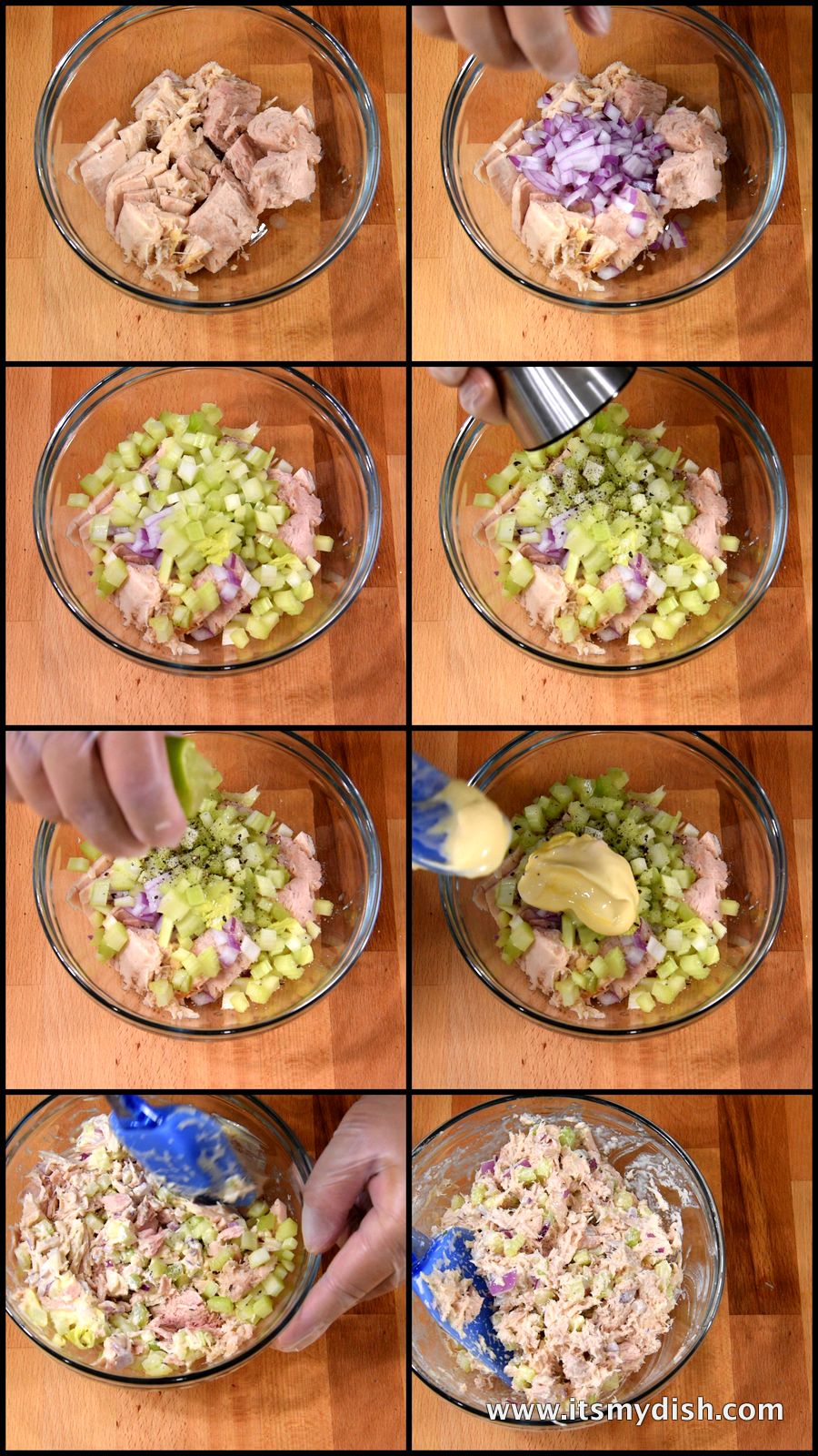 Japanese Style Tuna Salad (ツナサラダ) It's My Dish
