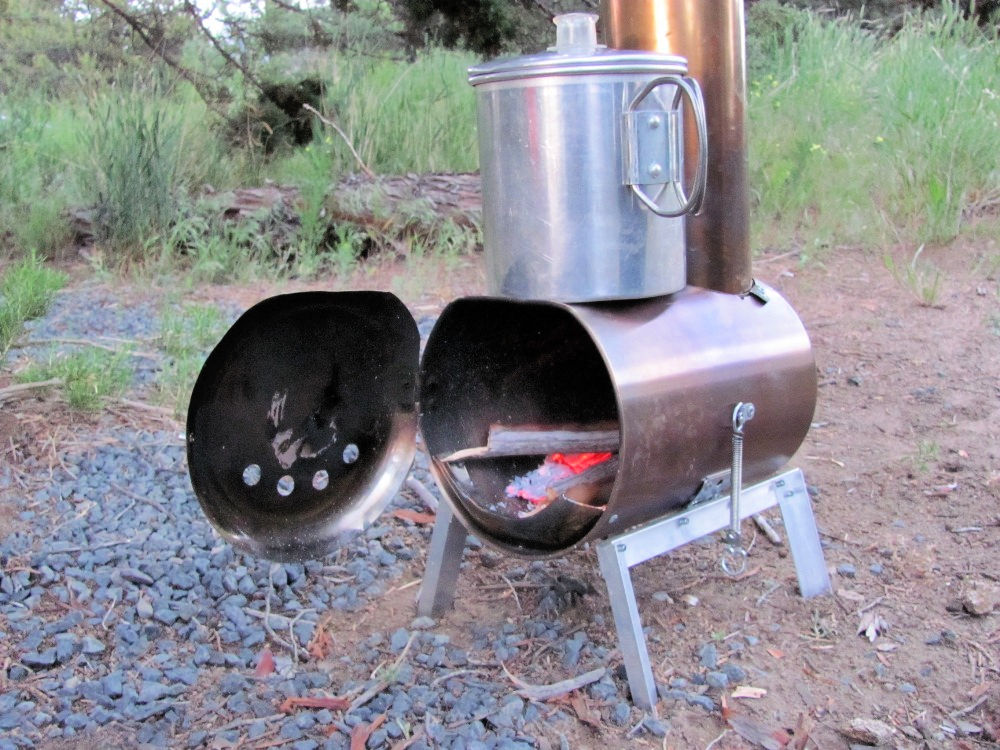10 DIY Homemade Wood Stove Plans To Make At Home