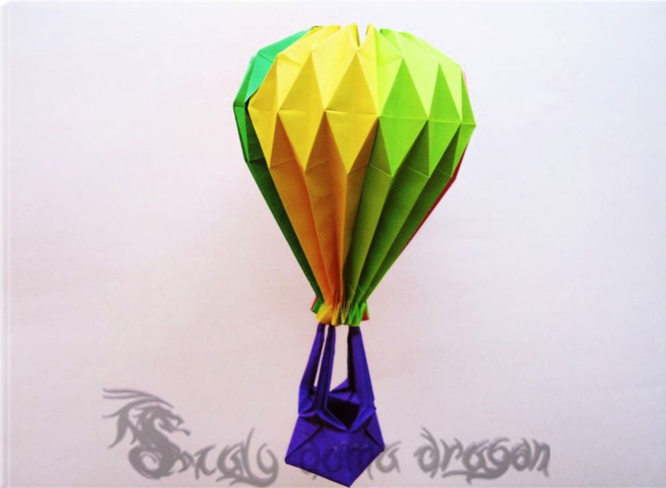 How to Make an Origami Balloon (20 Paper Balloon Ideas)