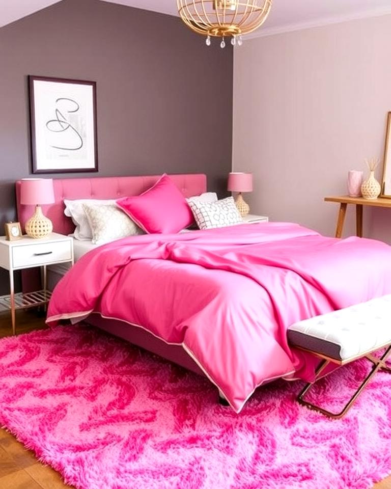 20 Hot Pink Bedroom Ideas for Vibrant Spaces