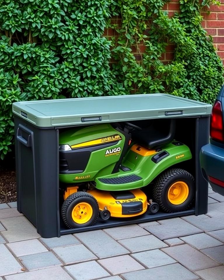 20 Smart Lawn Mower Storage Ideas for Your Garden