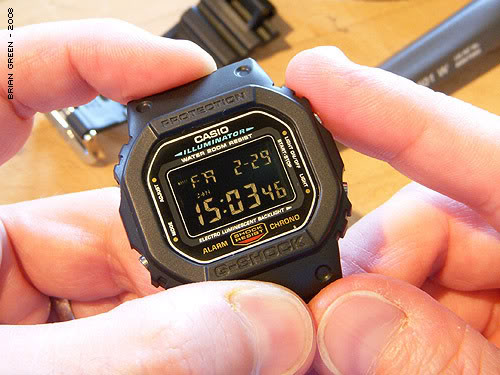 DIY GShock Watch Negative Display Conversion ITS Tactical