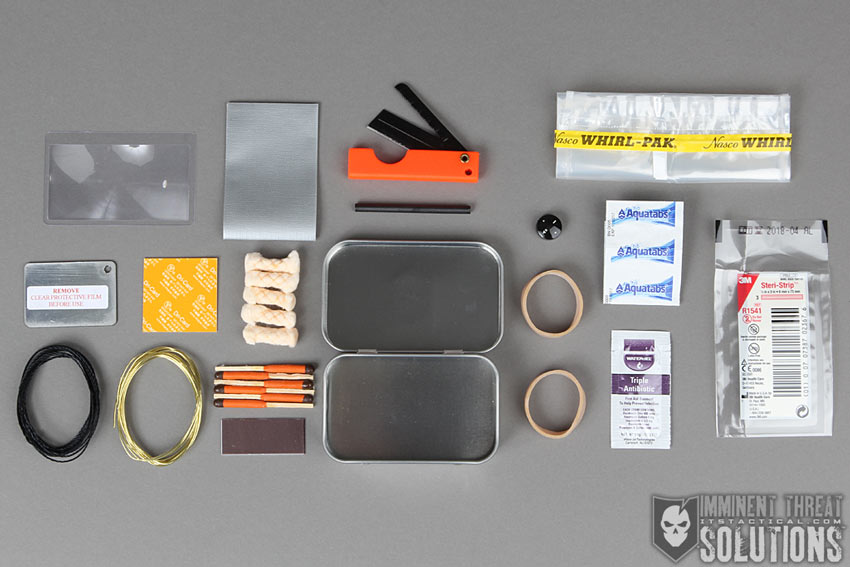 New to the ITS Store Mini Survival Kits and Pebble Leather Morale