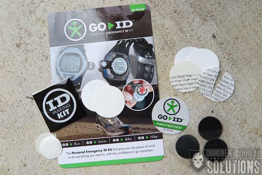 GO>ID Carry Your Emergency Contact Information On the Go