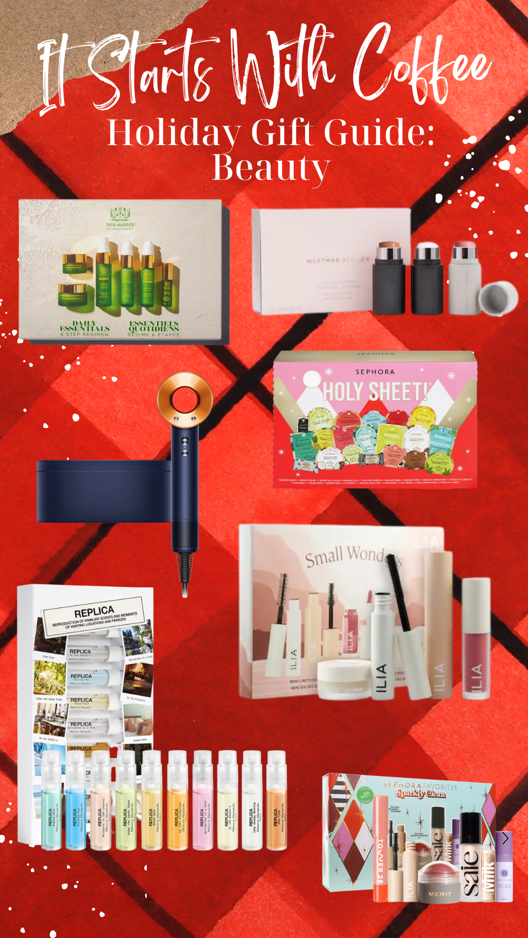 Holiday Gift Guide 2021 Beauty Gifts It Starts With Coffee Blog by
