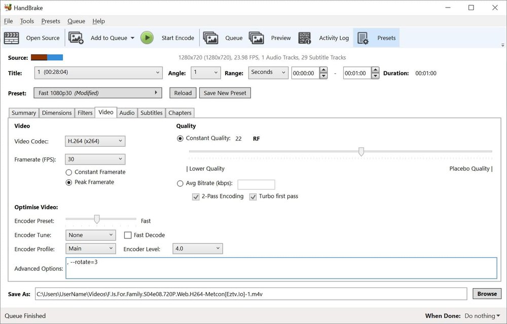 How to rotate and flip videos using Handbrake IT Support Guides