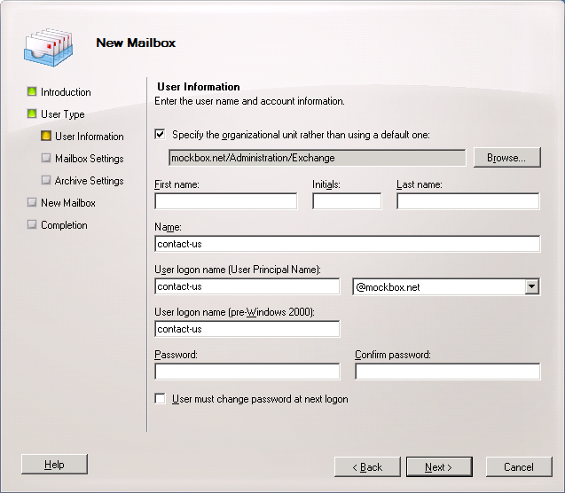 Exchange 2010 How to Create a Shared Mailbox IT Support Guides