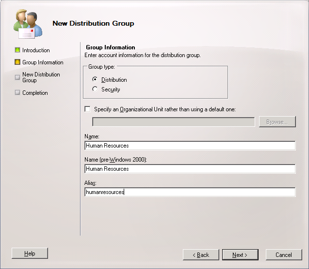 Exchange 2010 How to create a Distribution List IT Support Guides