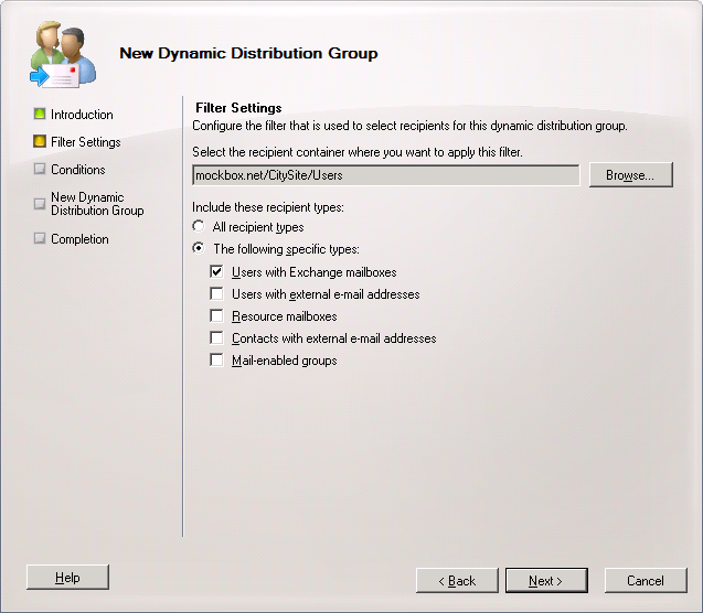 Exchange 2010 How to create Dynamic Distribution Groups IT Support