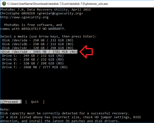 How to recover deleted files from camera sd card (for free)