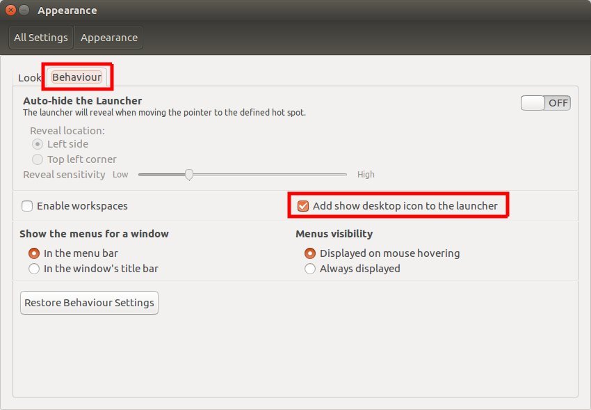 Ubuntu How to enable ‘show desktop’ icon IT Support Guides