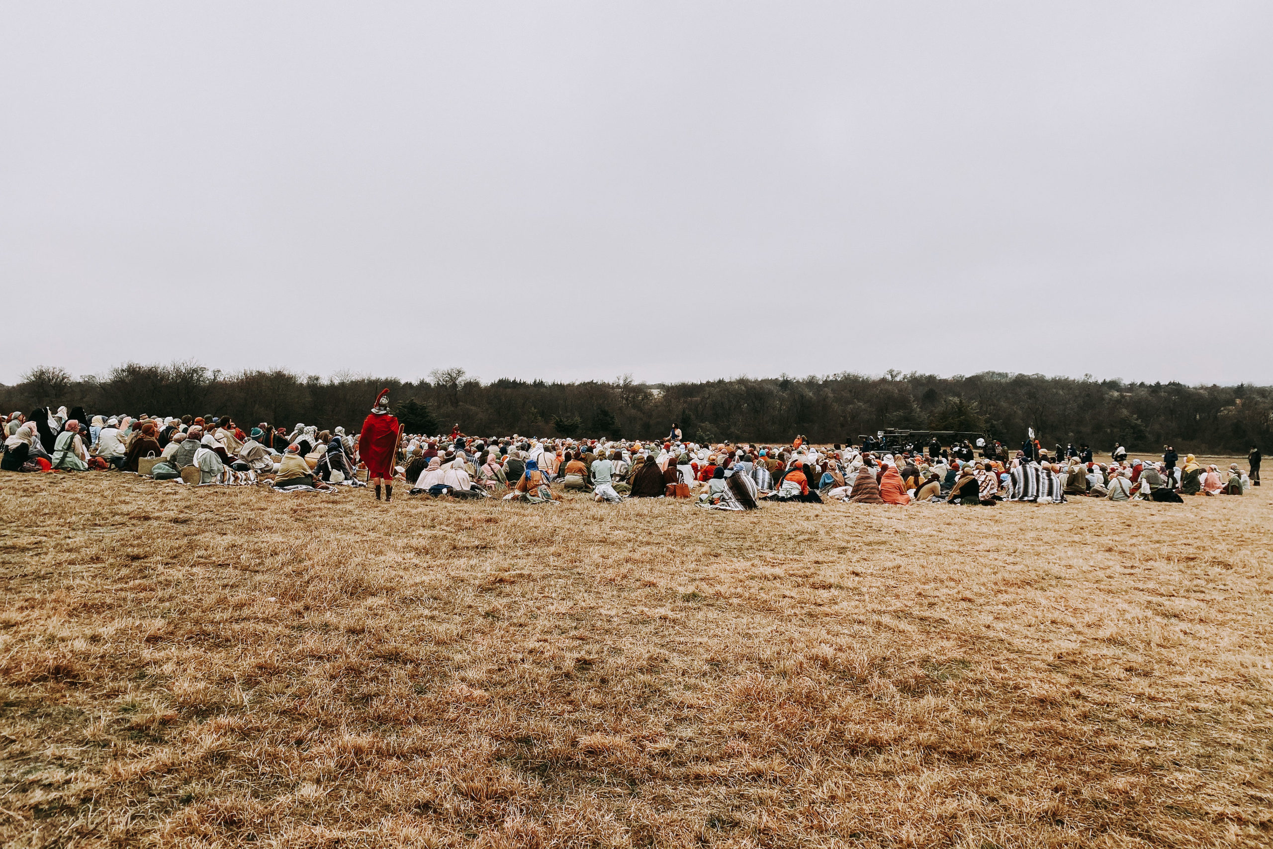 The Chosen Sermon on the Mount scene filmed in Texas