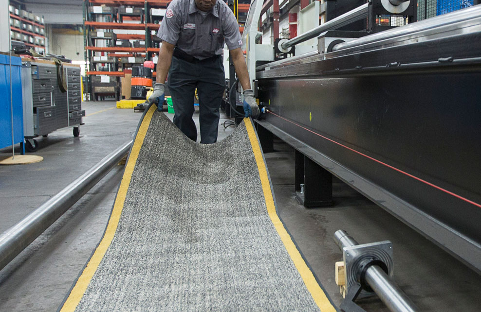 SlipBusters® Oil Absorbent Mat Made for Industry