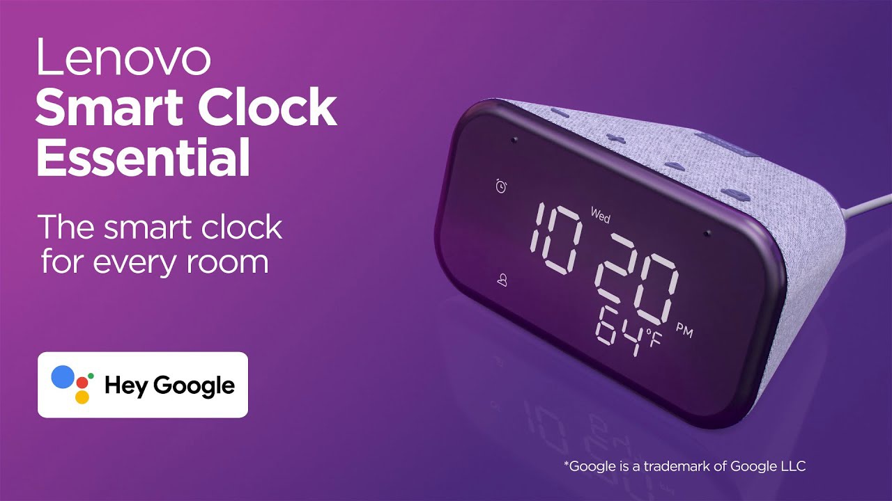 Telah Hadir Lenovo Smart Clock Essential dengan Alexa Builtin ItWorks