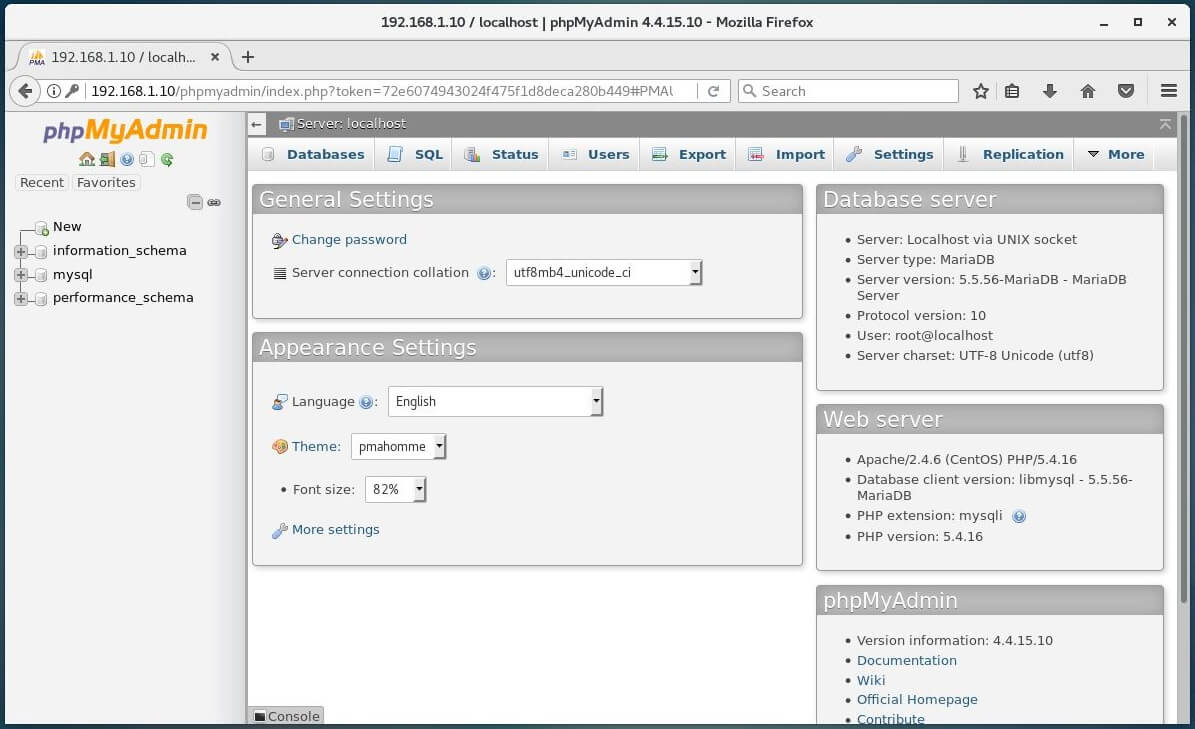 How To Install phpMyAdmin on CentOS 7 / RHEL 7
