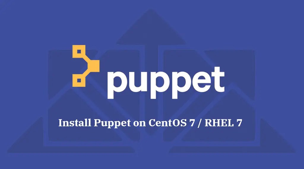 How To Install Puppet 6.x On CentOS 7 / RHEL 7 Centos/Redhat