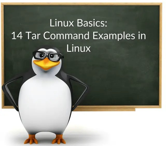 Linux Basics 14 Tar Command Examples in Linux ITzGeek