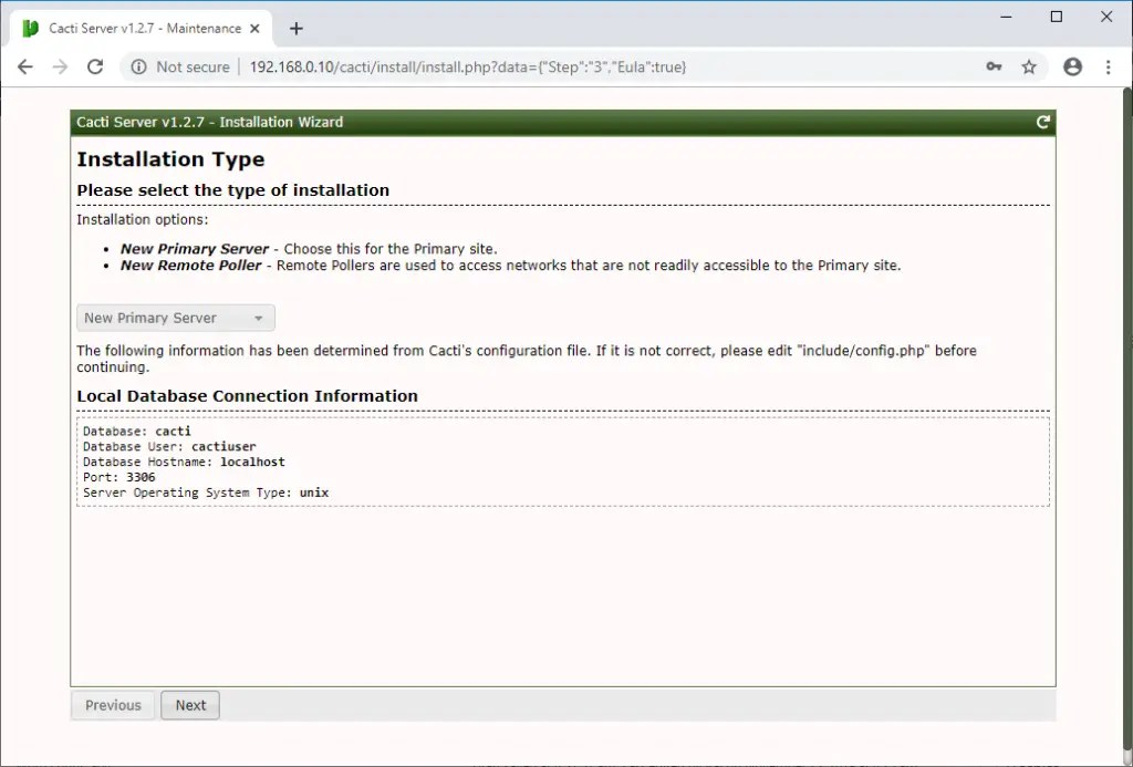 How To Install Cacti on Debian 10 / Debian 9 A Monitoring Tool