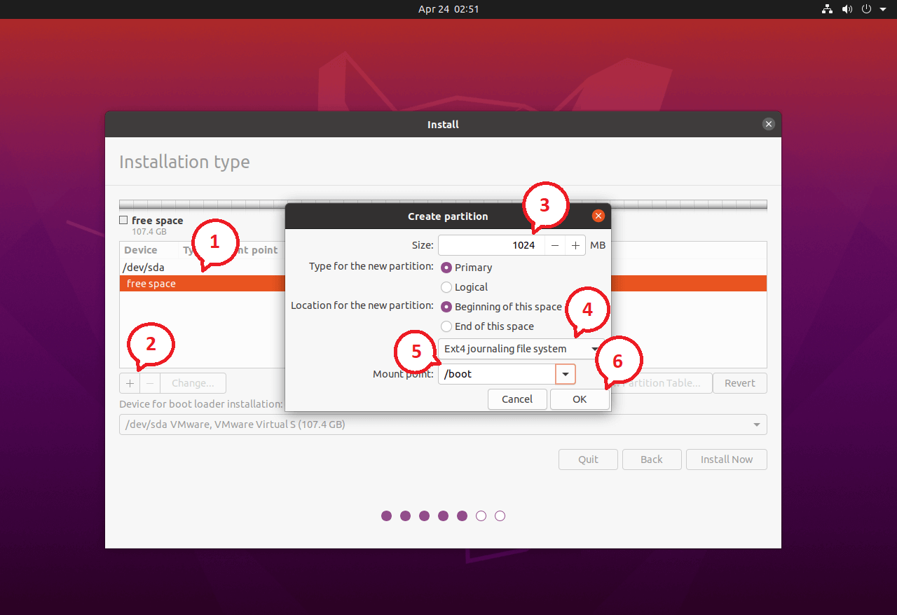 How To Install Ubuntu 20.04 LTS (Focal Fossa) On UEFI and Legacy BIOS