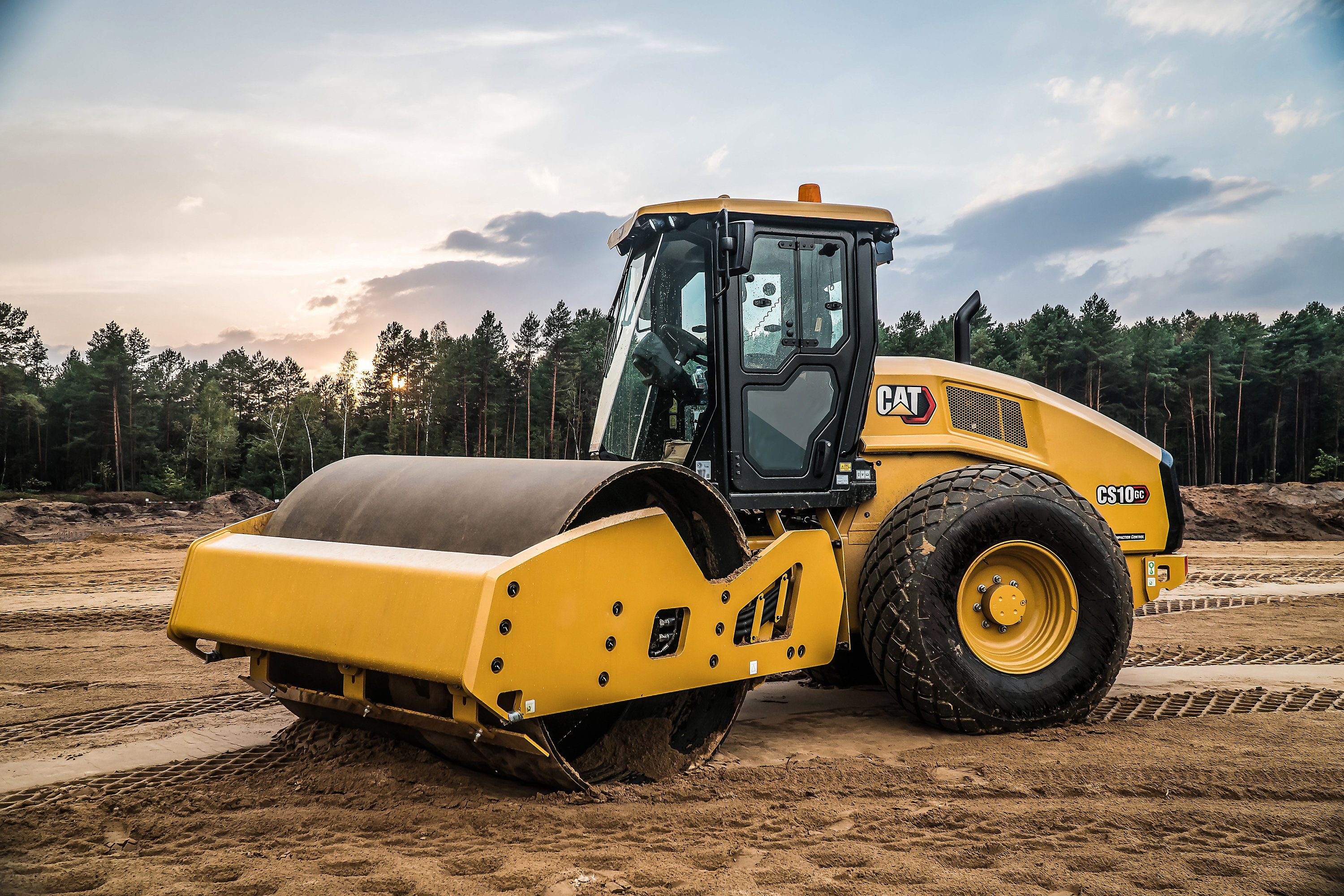 Cat expands single drum vibratory soil compactor line Industrial