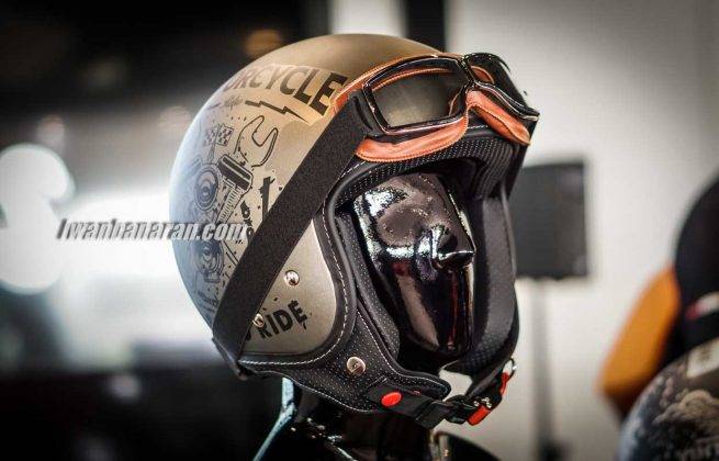 NJS Helmet rilis helm retro, keren dan harga miring !!