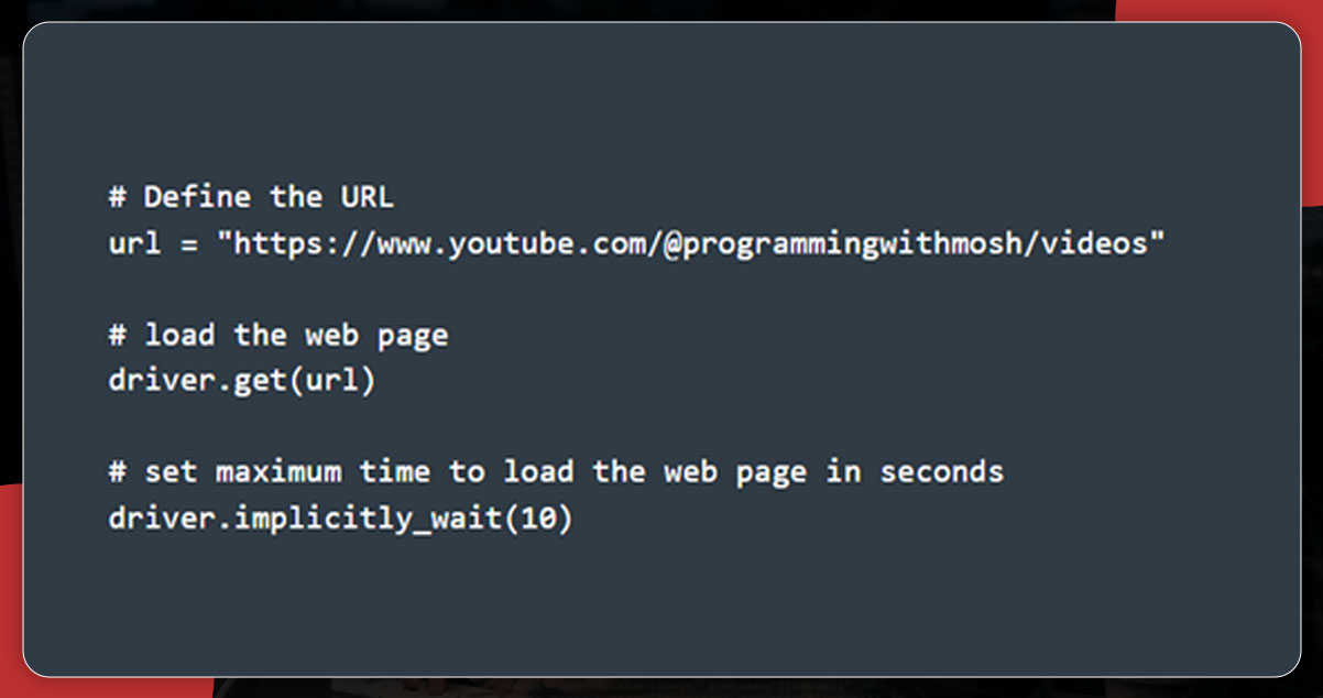 How to Scrape Dynamic sites Using Python?