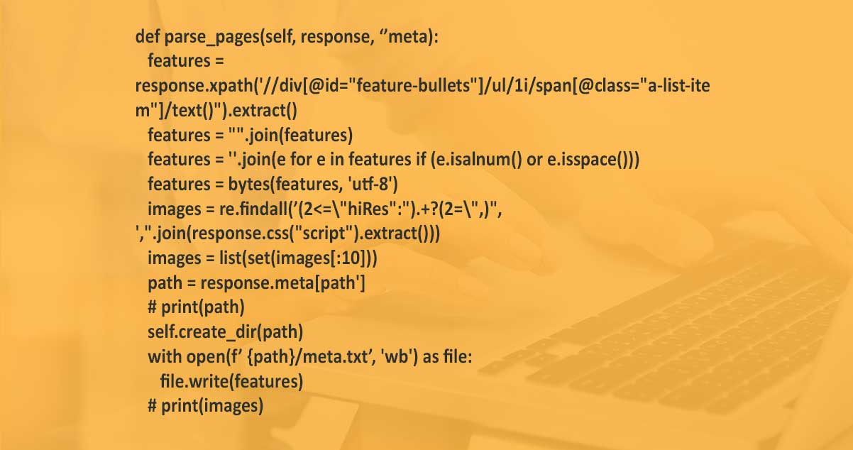 How to Crawl Amazon site Using Python Scrapy?
