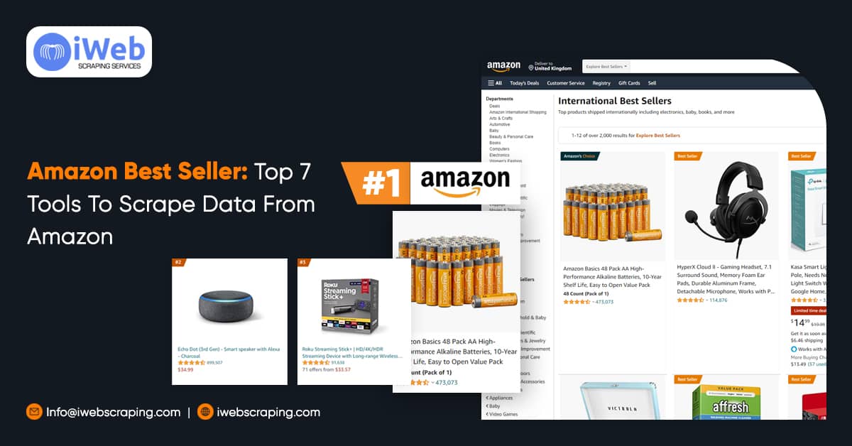 Amazon Best Seller Top 7 Tools To Scrape Data From Amazon