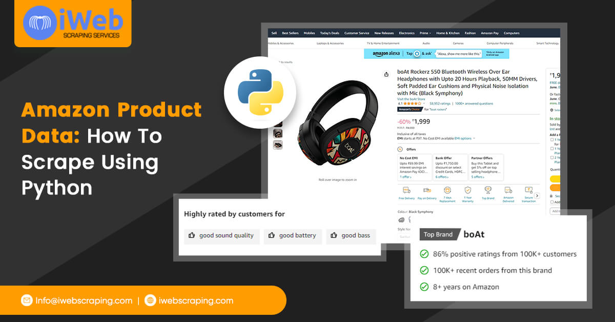 Amazon Product Data How To Scrape Using Python