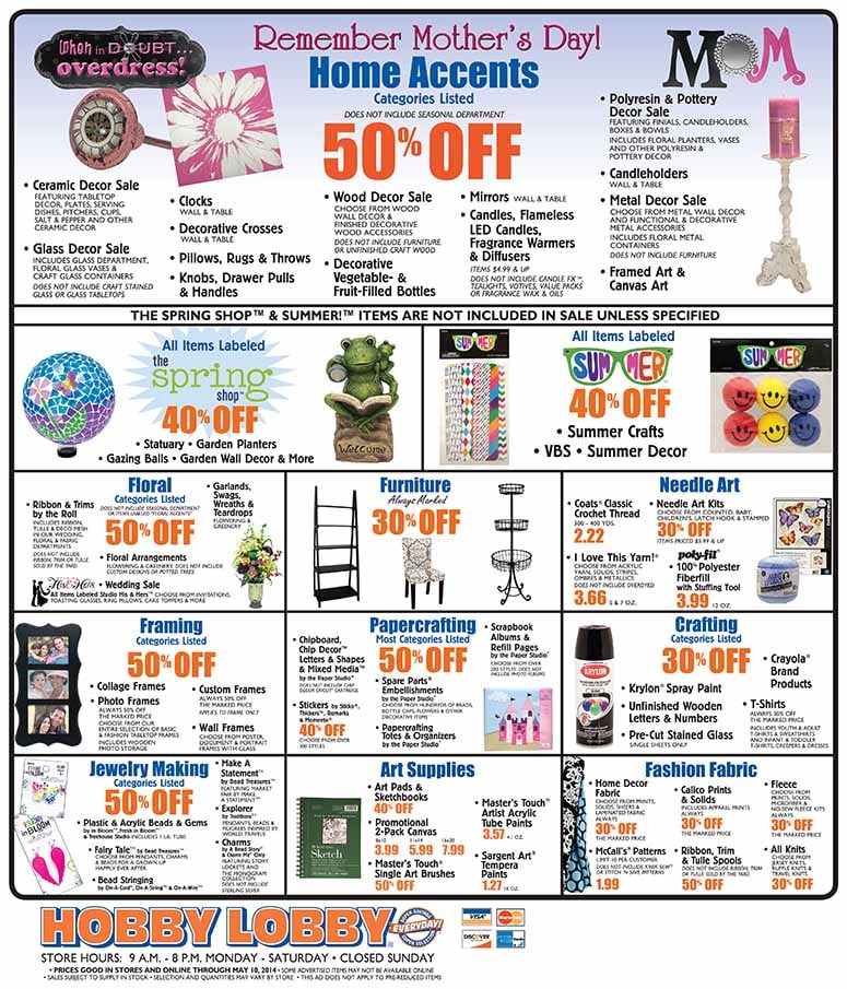 Best Hobby Lobby Sales at Rose b blog